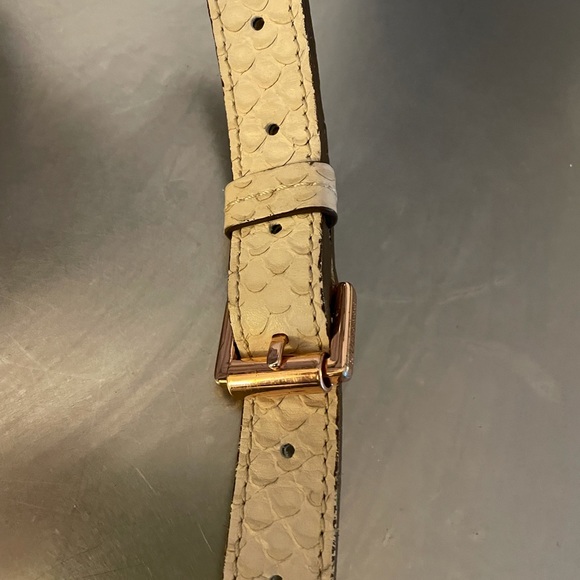 Cream Crocodile Mulberry top handle bag - Picture 7 of 11